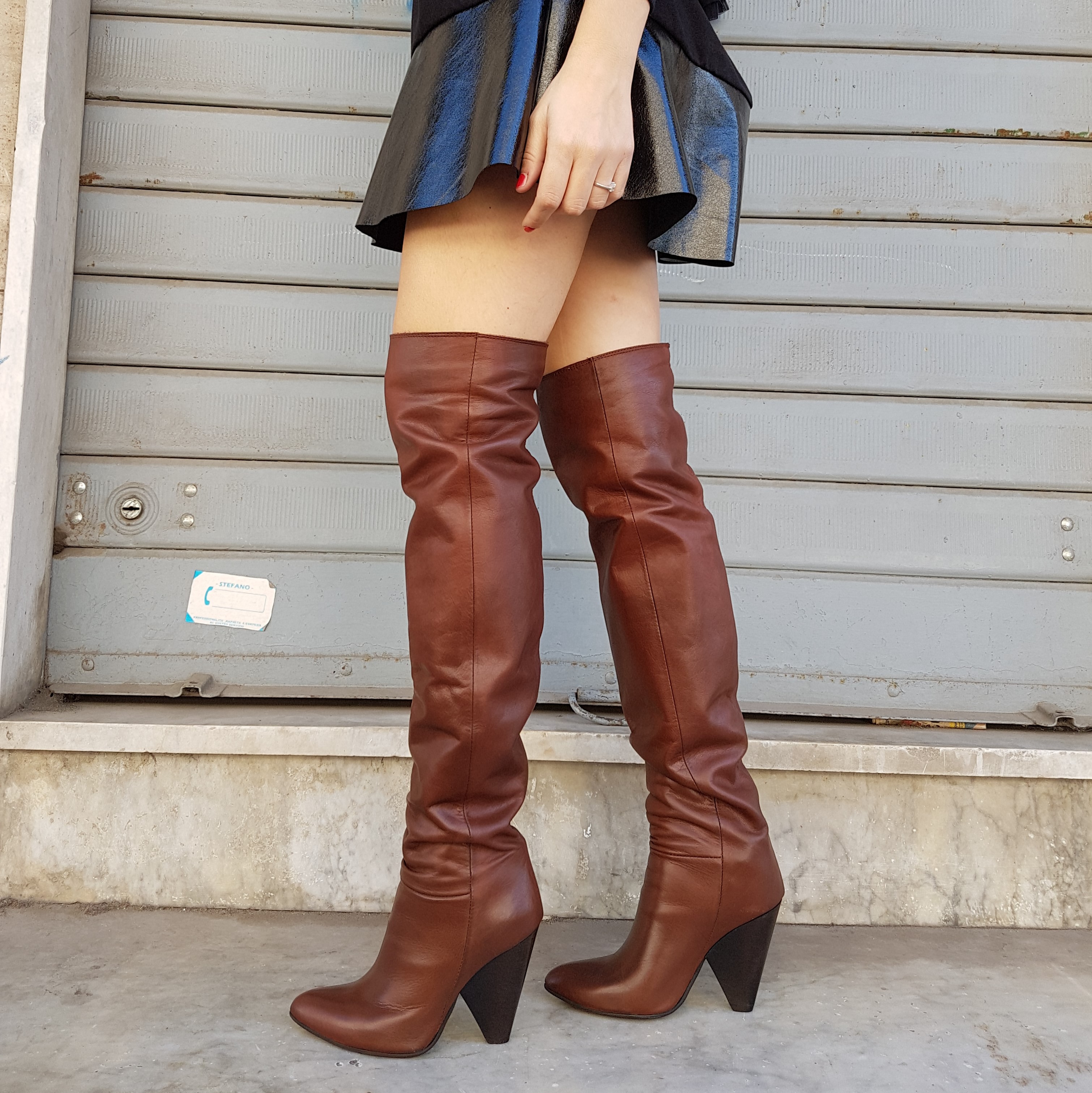 Stivali Celine pelle marrone – LiaDiva – Artigianato Made in Italy da oltre  tre generazioni